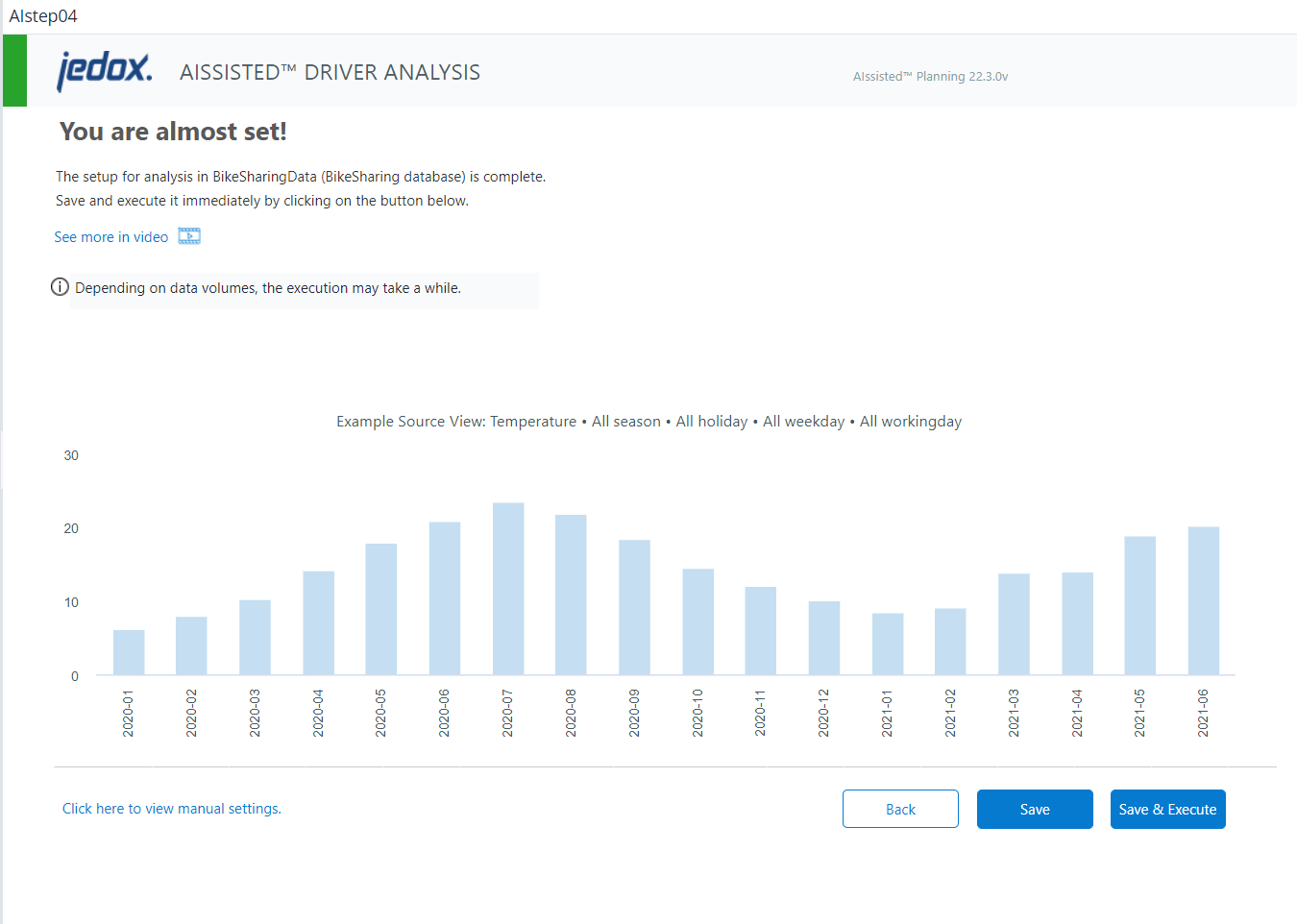 AIssisted™ Driver Analysis Wizard